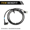Dodge Ram 1500 Front Left Right ABS Wheel Speed Sensor (2000-2001)