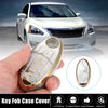 Nissan Armada 4 x Key Fob Remote Control Cover Case TPU Shell Gray