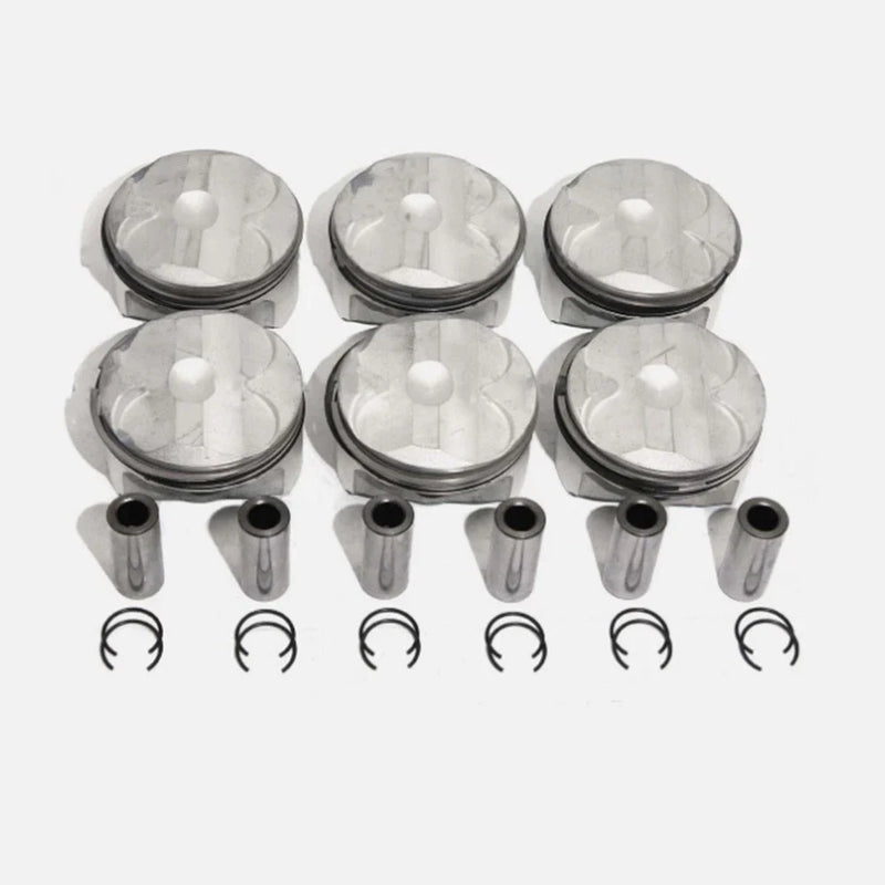 BMW E60 E90 E92 E93 323i 525i X3 Z4 6 x Engine Pistons Rings Set (2006-2013)