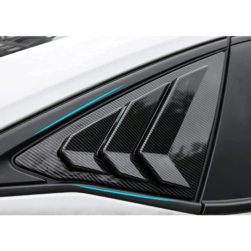 2022 Honda Civic Window Scoop Side Slat 2 x Carbon Fiber (2022)