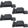 Mercedes W123 240D 280E 300D 4X Door Lock Striker (1976-1985)