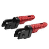 BMW R Nine T / Scrambler, F900R Red Front Footrest Pegs (2020-2023)