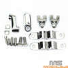 Harley Cafe Racer 1 x Aluminum Engine Guard Foot Peg Clamps