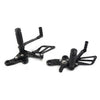 Suzuki Hayabusa GSX1300R (1999-2008) Black Moto Rear Set Foot Pegs
