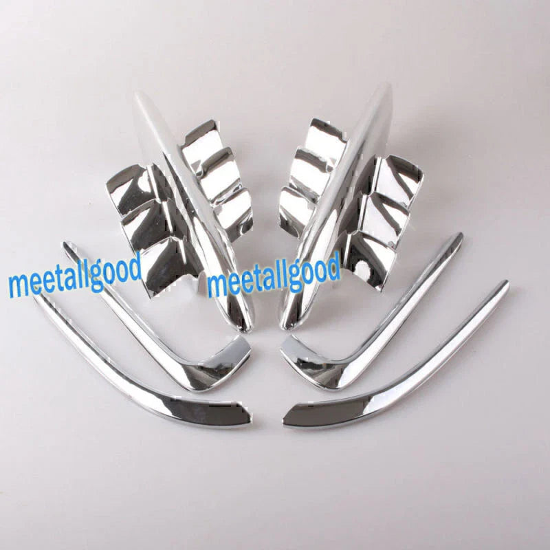Honda Goldwing GL1800 Chrome Shark Gills Trim Accent (2001-2011)