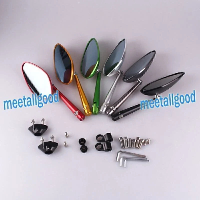 Yamaha YZF R6 Leaf Shaped Rear View Side Mirrors (2008-2015)