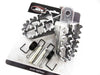 Suzuki TS185 (1971-1976) - Left & Right Pair Silver Foot Pegs Set