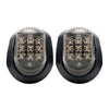 Universal Models 2 x Motorcycle Flush Mount Amber LED Turn Signal Lights