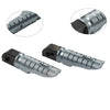 Trident 660, T100, T120 Grey Rear Passenger Foot Pegs (2021-2024)