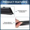 Ford Focus Side Window Vent Visors Black 2012-2018 Window Deflectors