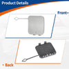 BMW 530i 540i Cashmere Silver Tow Hook Cover
