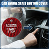 Ford - Red Ignition Starter Switch Engine Start Stop Button Cover