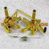 Kawasaki Ninja ZX10R Gold Rear Set Footpeg Rearset (2008-2010)