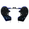 Harley Touring Lower Vented Blue Fairings & Engine Guard Bar (1997-2008)