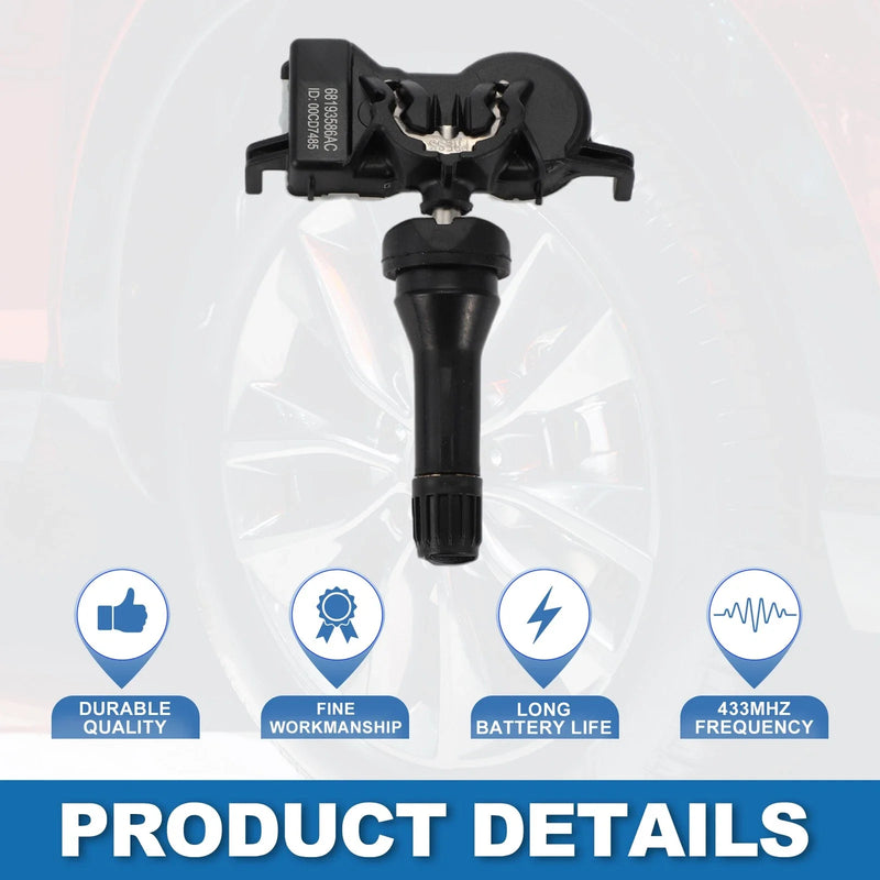 Jeep Renegade (2015-2016) - 1 x Pc Tire Pressure Sensor 433MHz