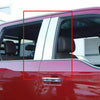 Ford F150 4Pcs Silver Window Pillar Post Trim (2015-2021)
