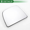 Ford Transit Left Side White Heated Mirror Glass with Back Convex (2014-2018)