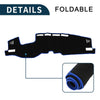 Toyota Harrier 80 (2005-2013) - Black Blue 1 Set Dashboard Cover Mat