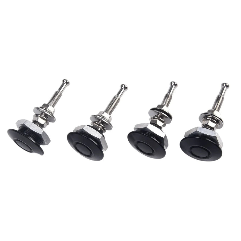 Car Trunk Fender Hatch Lid 4 x Aluminum Fasteners