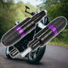 Honda 2 x Frame Slider Exhaust Anti Crash Fall Protector Purple
