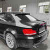 BMW E82 Coupe M1 120i 128i 135i Gloss Black Rear Spoiler Lip (2008-2013)