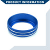 Ford Mustang (2015-2021) - 2 Pcs Blue AC Climate Switch Knob Cover Ring