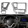 Honda Civic 9th 10 x Carbon Fiber Decal Set (2006–2011)