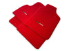 Fiat 500 Premium Red Tailored Floor Mats (2008-2019)