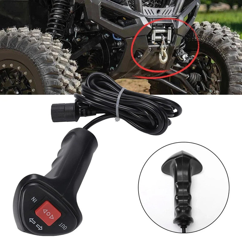 3-Pin Interfaces Handheld Electric Winch Remote Control