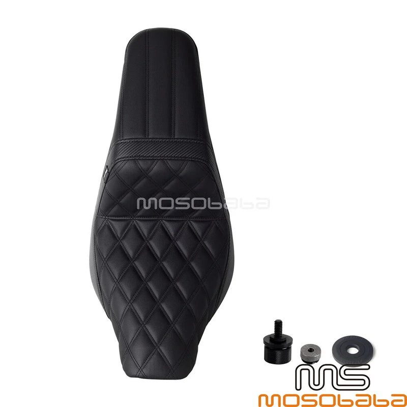 Harley Softail FLSB FXLR FXLRS FXLRST Gel Pad 2-UP LS Seat (2018-2023)