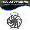 Polaris Sportsman 500 400 450 ATP Radiator Cooling Fan Motor (2000–2014)