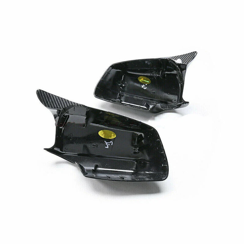 BMW 5 Series F10 M Style Carbon Fiber Mirror Covers (2010-2013)