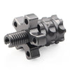 Motorcycle Dirt Bike Grey CNC M8 Clutch Brake Cable Adjuster Screw