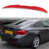 BMW 4 Series F32 (2013-2019) Melbourne Red A75 ABS Boot Spoiler