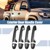 Toyota Tacoma (2016-2021) Black 8pcs Carbon Fiber Door Handle Covers