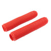 Motor Dirt Bike Red 360MM Fork Dust Covers (Fits Various Models)