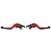 BMW S1000XR Red CNC Folding Extendable Brake Clutch Levers (2015-2021)