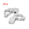 Motorcycle 2 x M10 x 1.25 Thread Handlebar Rearview Mirror Bracket