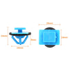 Hyundai Bumper Mudguard 30pcs Blue Plastic Rivet Fasteners