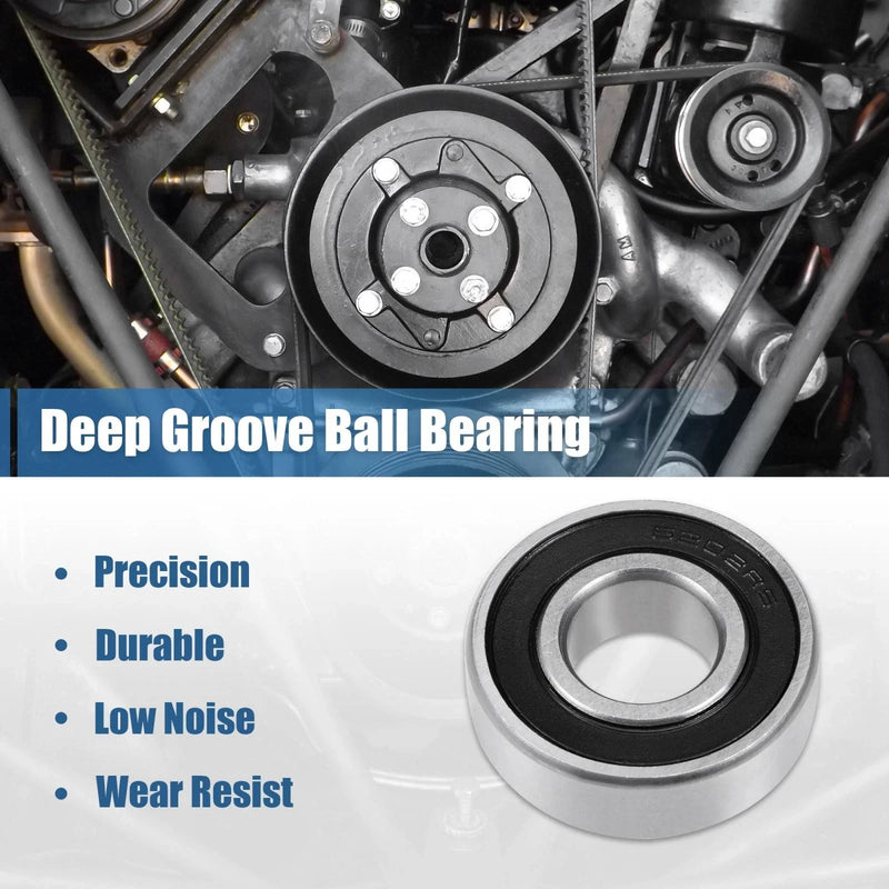 Make Model Deep Groove Ball Bearing 15x35x11mm Double Sealed Bearings