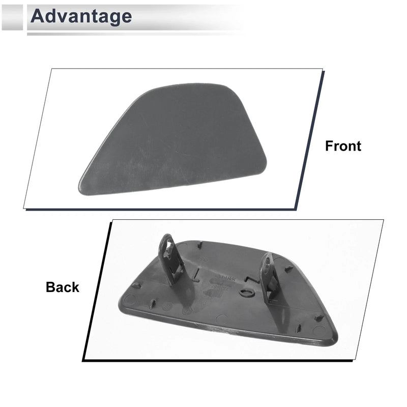 BMW 535i Unpainted Front Left Side Bumper Headlight Washer Nozzle Cover Cap