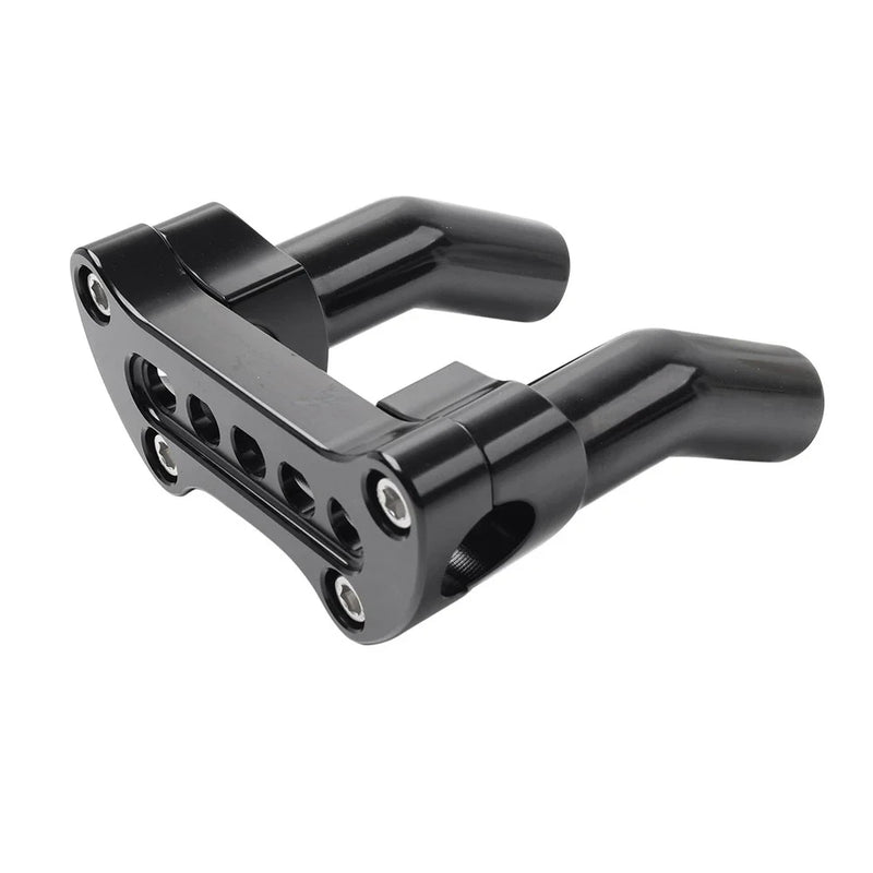 Harley Tour Super 4" Tall Pullback Handlebar Riser 5-Hole Clamp
