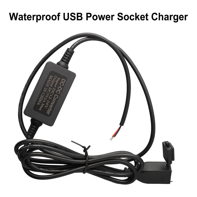 Motorcycle Electronics Accessories Motorcycle Charger Power Supply Adapter