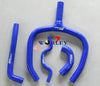 Kawasaki KXF 250 KX250F Silicone Radiator Y Hose Blue (2009-2016)
