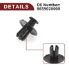 Kia Soul 1.6L 2.0L Fender Skirt Clips 20 Pcs (2010-2019)