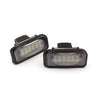 Mercedes Benz W203 4D Sedan LED License Plate Lights (2000-2006)