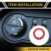 Ford F-150 (2016-2021) Red Headlight Control Switch Knob Cover Ring