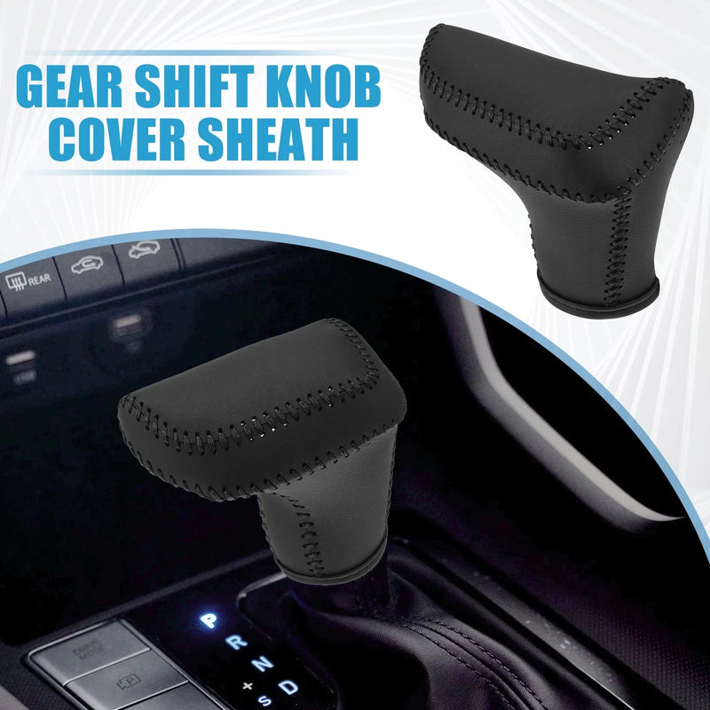 Hyundai Elantra 2021-2023 Black Automatic Gear Shift Knob Cover