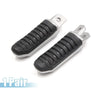 Bicycle - Black 8mm Aluminum Alloy Motorcycle Footpegs