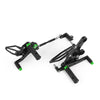 Kawasaki Z400 / Ninja 400 CNC Footrest System Green (2018-2023)